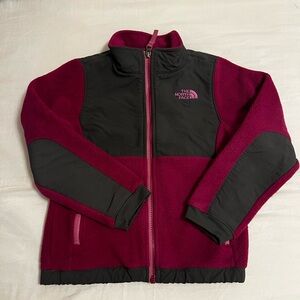 The North Face Black and Red Puffer Jacket
